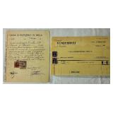 International Certificates and Documents with Stamps