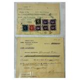 International Certificates and Documents with Stamps