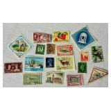 Large Variety of Loose Postage Stamps from Around the World