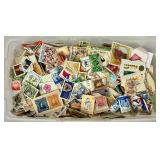 Large Variety of Loose Postage Stamps from Around the World