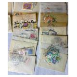 Mega Assortment of Individual Postage Stamps from Worldwide Countries