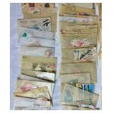 Large Bundle of Individual Postage Stamps from Around the World