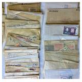 Large Bundle of Individual Postage Stamps from Around the World