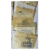 Large Bundle of Individual Postage Stamps from Around the World