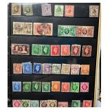 Two Albums of Stamps, Prepaid Airmail, First Day Covers from England