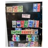 Two Albums of Stamps, Prepaid Airmail, First Day Covers from England