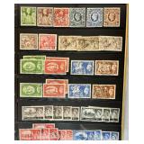 Two Albums of Stamps, Prepaid Airmail, First Day Covers from England