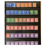 Two Albums of Stamps, Prepaid Airmail, First Day Covers from England