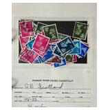 Two Albums with Postage Stamps from Great Britain