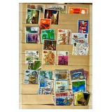 Three Postage Stamp Stock Books with Stamps from Great Britain