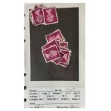 Three Postage Stamp Stock Books with Stamps from Great Britain