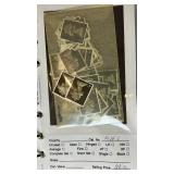 Three Postage Stamp Stock Books with Stamps from Great Britain