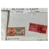 Assortment of Postage Stamps from Great Britain/England from 1800