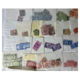 Assortment of Postage Stamps from Great Britain/England from 1800