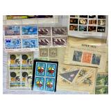 Sheets and Blocks of International Postage Stamps Lot #2