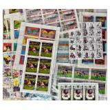 Sheets and Blocks of International Postage Stamps Lot #2