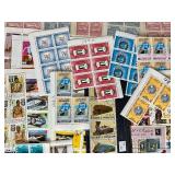 Sheets and Blocks of International Postage Stamps Lot #2