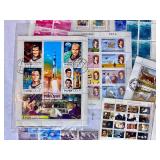Sheets and Blocks of International Postage Stamps Lot #2