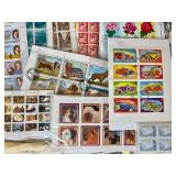 Sheets and Blocks of International Postage Stamps Lot #2