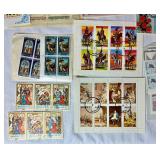 Sheets and Blocks of International Postage Stamps Lot #2