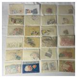 Collection of Individual Postage Stamps from Around the World