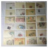 Collection of Individual Postage Stamps from Around the World