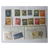 Small Box Full of International Cancelled Postage Stamps