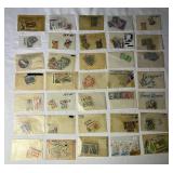 Small Box Full of International Cancelled Postage Stamps