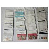 Large Assortment of Global Postage Stamps - Various Years and Countries