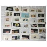 Large Assortment of Global Postage Stamps - Various Years and Countries