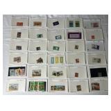 Large Assortment of Global Postage Stamps - Various Years and Countries