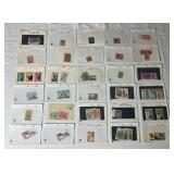 Large Assortment of Global Postage Stamps - Various Years and Countries