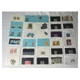 Large Assortment of Global Postage Stamps - Various Years and Countries