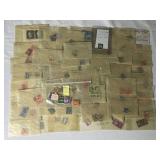 Collection of Great Britain Postage Stamps Early/Beginning Scott Numbers