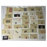 Collection of Great Britain Postage Stamps Early/Beginning Scott Numbers