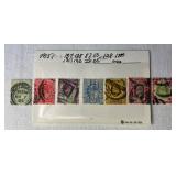 Collection of Great Britain Postage Stamps Early/Beginning Scott Numbers