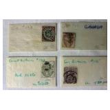Collection of Great Britain Postage Stamps Early/Beginning Scott Numbers