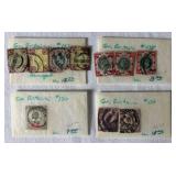 Collection of Great Britain Postage Stamps Early/Beginning Scott Numbers