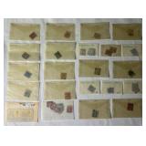 Collection of Great Britain Postage Stamps Early/Beginning Scott Numbers