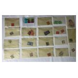 Collection of Great Britain Postage Stamps Early/Beginning Scott Numbers