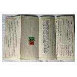 Antique Documents with Stock Transfer, Documentary and Internal Revenue Stamps dating back to 1873