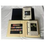 Two Albums with Postage Stamps from Great Britain and Bailwick of Guernsey