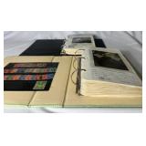 Two Albums with Postage Stamps from Great Britain and Bailwick of Guernsey