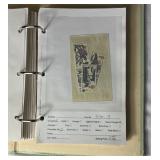 Two Albums with Postage Stamps from Great Britain and Bailwick of Guernsey