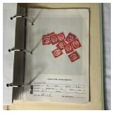 Two Albums with Postage Stamps from Great Britain and Bailwick of Guernsey