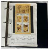 Two Albums with Postage Stamps from Great Britain and Bailwick of Guernsey