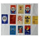 Vintage Matchbox Labels from USSR and UK Lot 5