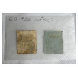 Grouping of Great Britain Stamps from the late 1800