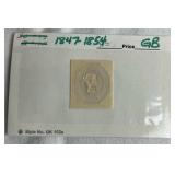 Grouping of Great Britain Stamps from the late 1800