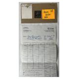 Postage Stamps from Great Britain - Penny Black, Red, Green and Lilac dating back to 1840